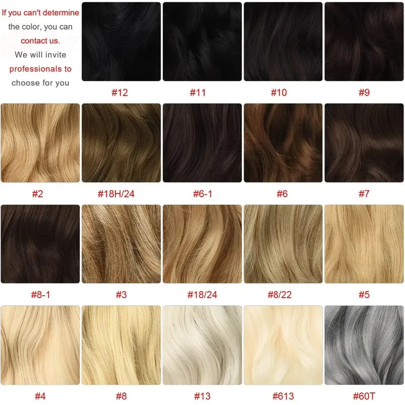 Silike 180g Fish Line Synthetic Wavy Clips in One Piece Hair Extensions 24 inch 17 Colors Heat Resistant Hair Extension — image 3