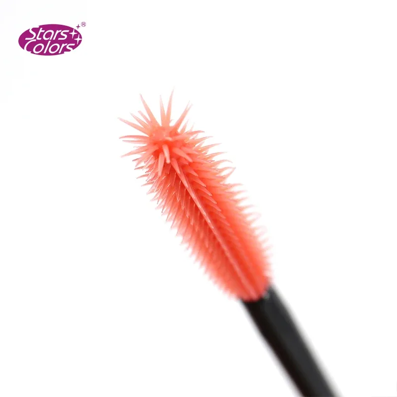50 pcs/Bag 4 styles High quality Plastic Silicone Soft makeup brushes Eyelash Extension Brushes Makeup Tools length 105mm — image 2