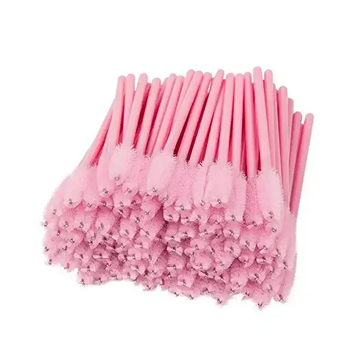 50Pcs Eyelash Brushes Makeup Brushes Disposable Mascara Wands Applicator Multicolors Eye Lashes Cosmetic Brush Makeup Tools