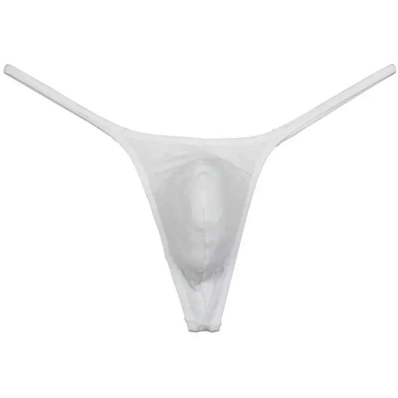 Men Modal String Thong Underwear Male Minimal Coverage Hipster T-back Jock Strap