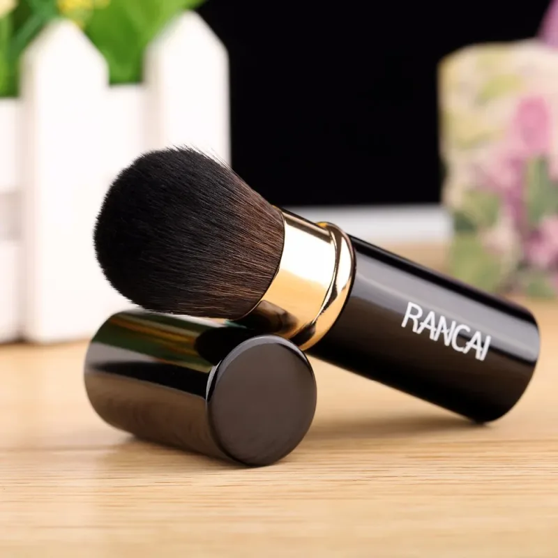 1pcs Retractable Makeup Brushes Powder Foundation Blending Blush Face Kabuki Brush Maquiagem Make up Cosmetic Tools — image 2