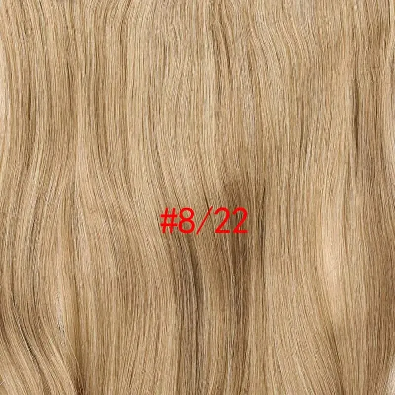 Silike 180g Fish Line Synthetic Wavy Clips in One Piece Hair Extensions 24 inch 17 Colors Heat Resistant Hair Extension — image 32