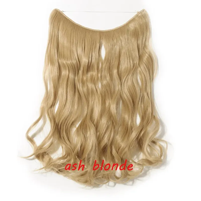 S-noilite 32 kleuren Synthetische Onzichtbare Draad Haarverlenging Clip In Vals Haar Haarstukjes Lange Hair Extensions Voor Vrouwen