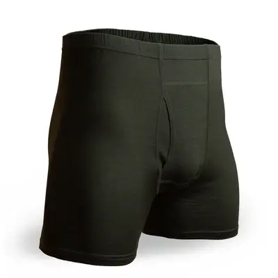 Men Underwear Men Boxer Brief Underpants 100% Merino Wool 9inch Performance Men Underwear Wicking Breathable Soft USA Size S-2XL