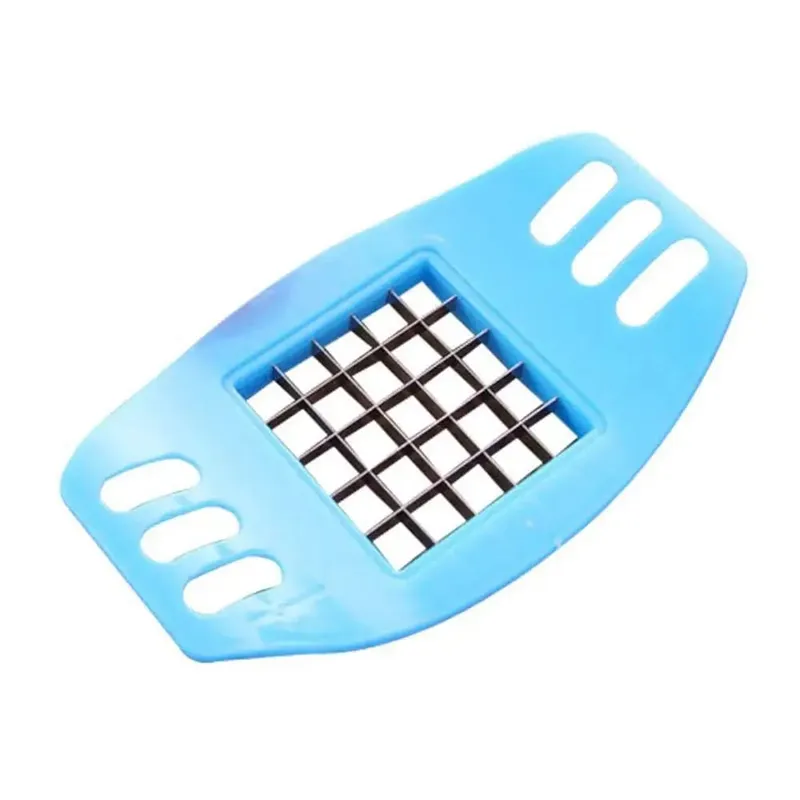 Stainless Steel Vegetable Potato Slicer Cutter Chopper Chips Making Tool Potato Cutting Fries Tool Kitchen Accessories E#CH