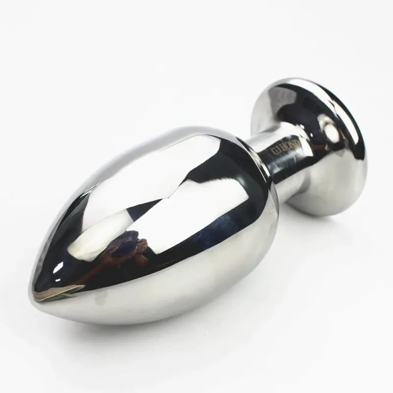 15 Sizes Stainless Steel Anal Dildo Butt Balll Plug Solid Metal Anus Dilator Anal Sex Toys for Adults HH8-1-75 — image 2