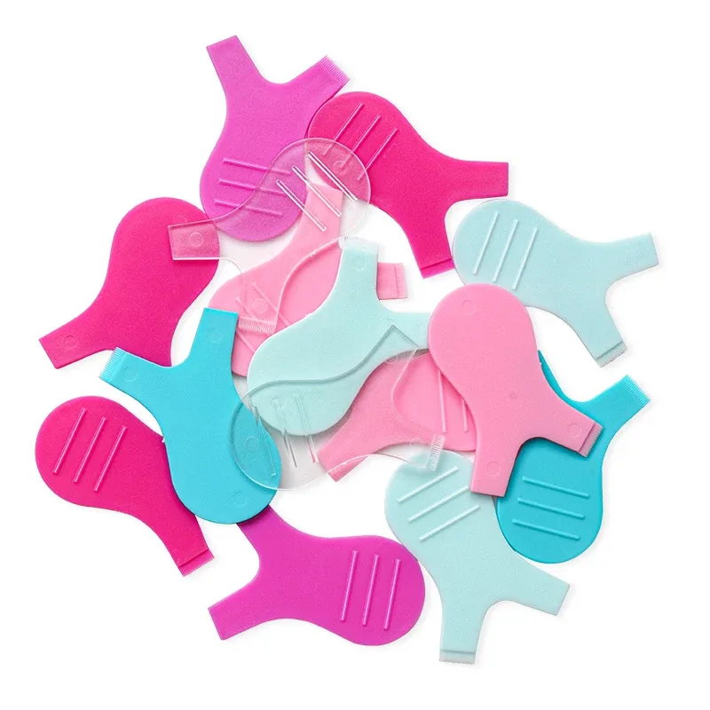 HOT 10 Pcs/Pack Reuseable Plastic Eyelash Brush Clean Y Shape Grafted False Lashes Brushes Women Makeup Mascara Tools