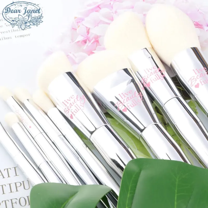 9pcs/Set Makeup brushes Set Foundation Blusher Bronzer sculpting Highlighter Eye shadow eyebrow Make up brush cosmetic beauty