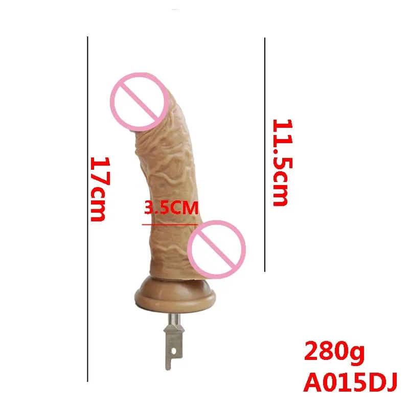 Šavlová přímočará pila velká silikonová dilda přímočará pila 3XLR VAC-U-LOCK Adaptérové ​​nástavce Sex Machine