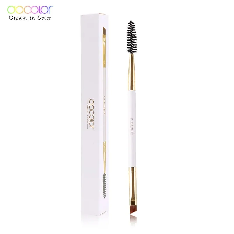 Docolor Eyebrow Brush+Eyebrow Comb Beauty Eyebrow Brush Professional Makeup Brushes For Eye Brow Brush Eye Blending Brush