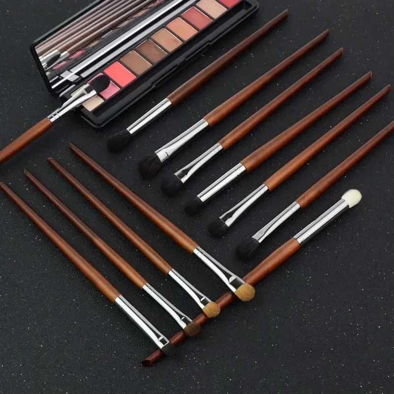 1pc Eye Makeup brushes Eyeshadow make up smudge highlighter crease eyebrow detail smoky eye brush Goat hair