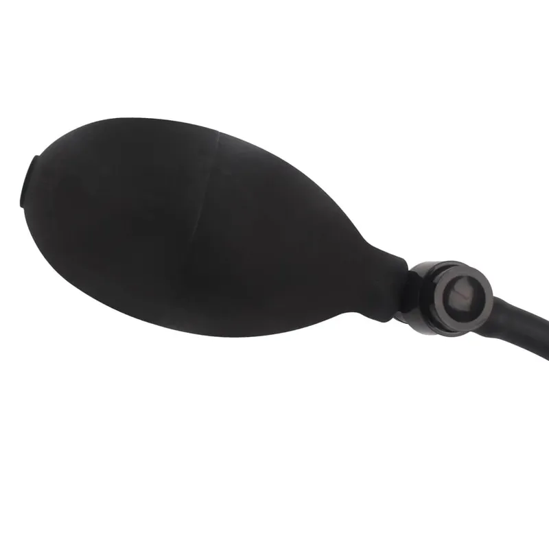 Anal Dilator Silicone Massager Expandable Butt Plug Inflatable Anal Plug Sex Toys for Women Men
