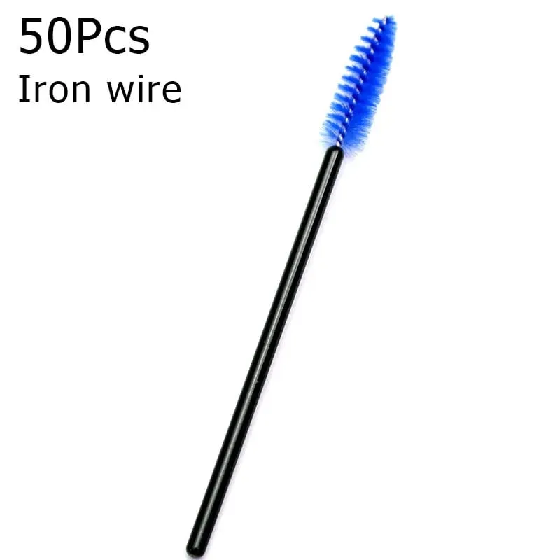 50Pcs Disposable Eyelash Brushes Eyelashes Extension Tools Eyebrow Brush Mascara Wands Applicator Spoolers Eye Lashes Cosmetic — image 28