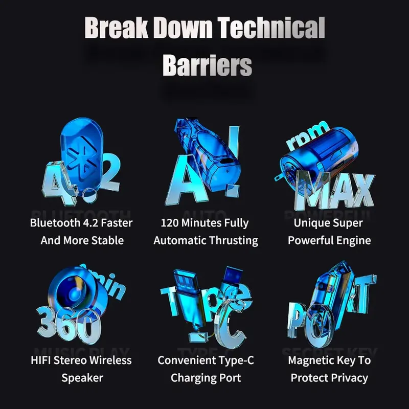DRY WELL Automatic Thrusting Male Masturbator Pusher Speed Control Realistic Vagina HIFI Bluetooth Speaker Sex Toys for Men — image 3