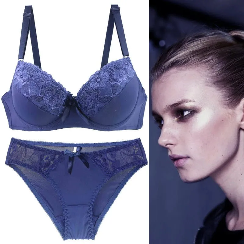 2021 neue Sexy Bh Sets Hohl Produkte Heraus Tanga Weibliche Dessous Bestickte Spitze Frauen BCDE Tasse G-string Unterwäsche Höschen