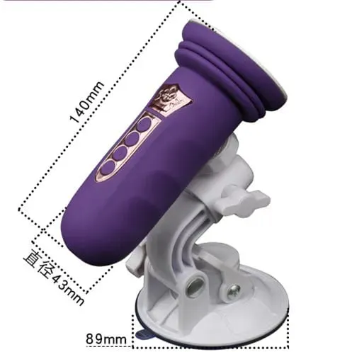 Suction Cup Sex Machine Telescopic Dildo Vibrator Automatic Vagina Massager Thrusting Penis Sucker Sex Toys for Women Adult Game