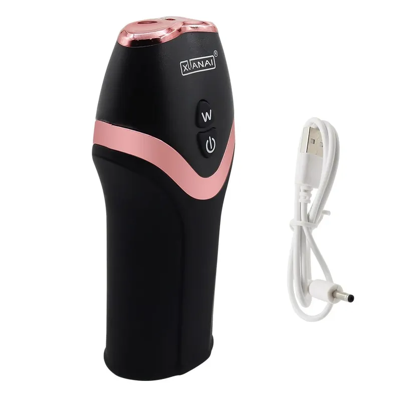 12 Mode Cock Vibrator Male Erection Delay Ejaculation Masturbation Cup Stimulate Glans Airplane Cup Penis Masturbate Sex Toy For