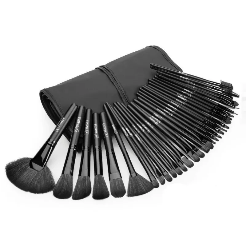 Makeup Brushes Set 32 Pcs Professional Foundation Powder Contour Eyeshadow Blending Make up Brush Multiple Colour — image 4