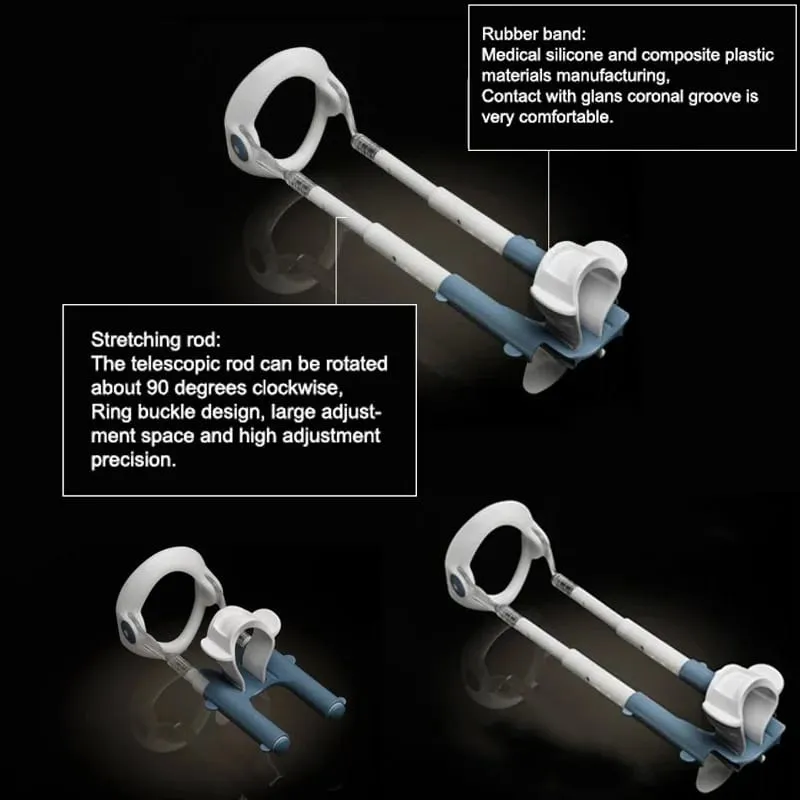 Penis Enlargement Penis Extender Edge Stretcher System Enhancer Pene Increase Sex Toy For Male Adult Dick Penis pump Sex Product