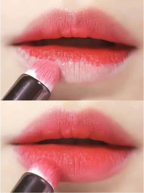 1pc Mini Fingertip Lipstick Blending Makeup brushes Precision Concealer Make up brush domed small portable Lip Brush multifuncti — image 2