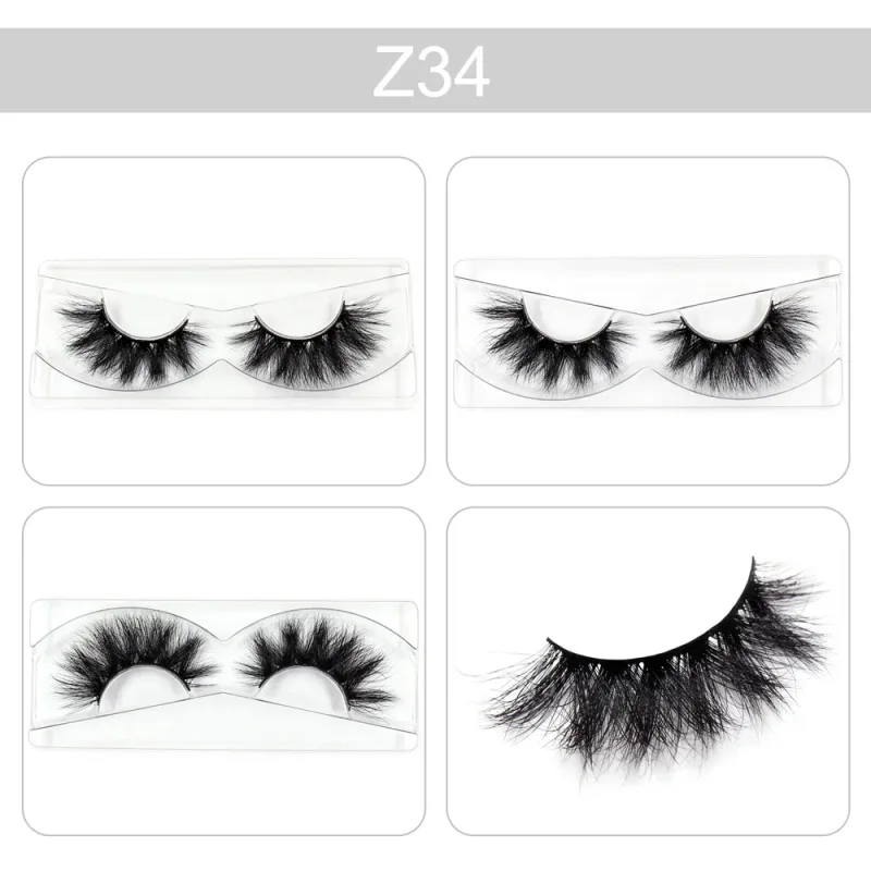 Makeup Lashes 3D Mink Eyelashes Wispy Volume False Lashes Dramatic Lash Natural Fuffy Lashes Full Finish Glamorous Eye