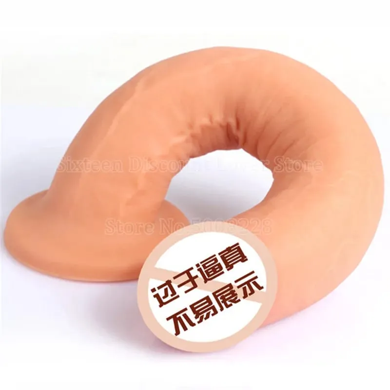 Silikon Yumuşak Süper Büyük Anal Plug Gerçekçi Yapay Penis Butt Plug Dick Vajina Masturbator prostat masaj aleti Seks Oyuncakları Kadın Erkek