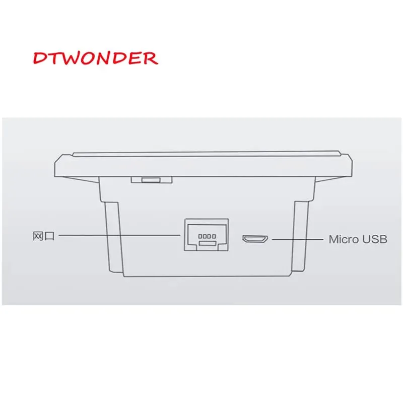 QR Code Reader RFID USB TCP Wiegand Scanner for Access Control and Parking System DT008