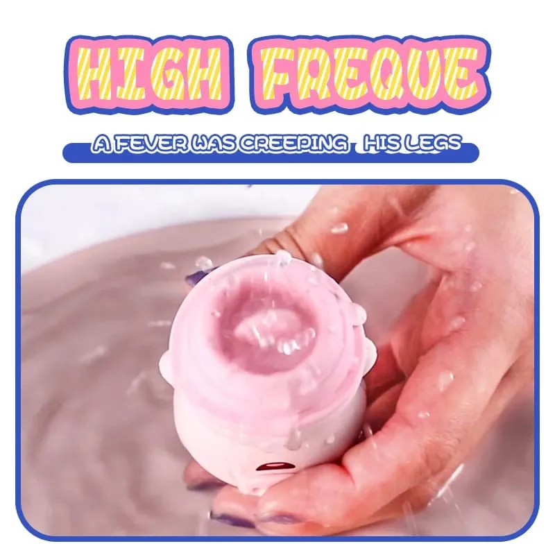 Vibradores para lamer lengua de cerdo rosa, masajeador de pezones y clítoris Anal, producto para adultos, máquina sexual erótica, 6/2 modos, Juguetes sexuales femeninos