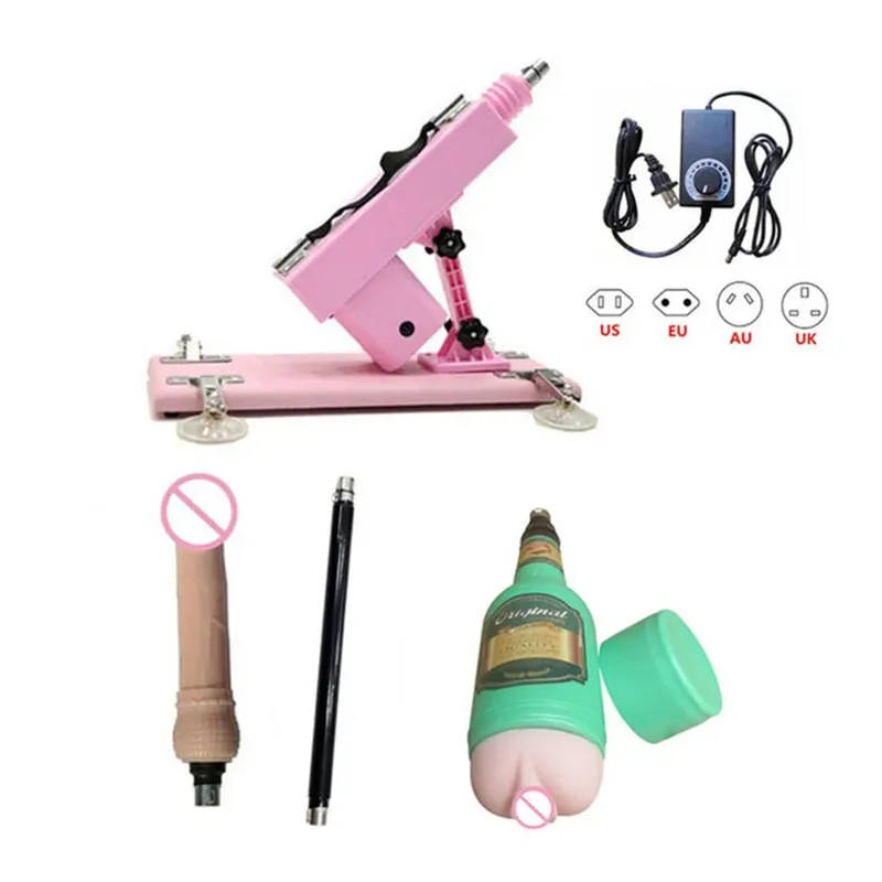 Strong Motor Automatic Vibartor Sex Machine with Dildo Attachments Adjustable Gun Love Machine Sex Toys for Man Women Adult Game