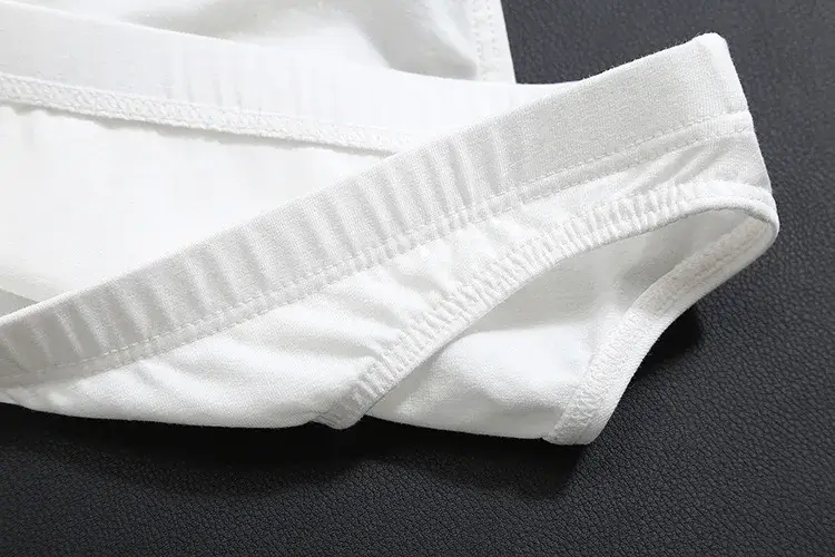 Herenondergoed Effen Kleur Zomer Katoenen Onderbroek Mannelijke Shorts Sexy Slips Big Size Naadloze Man Slipje Voor Mannen