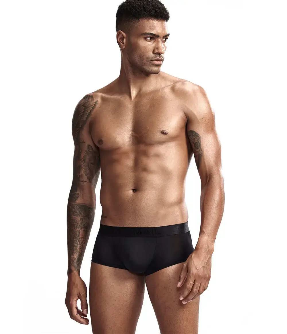 Jockmail Mens Panties Sexy Boxer Translucent Seamless Hombre Ice Silk Calcinhas New Brazilian Underwear Funny Lenceria De Hombre — image 9