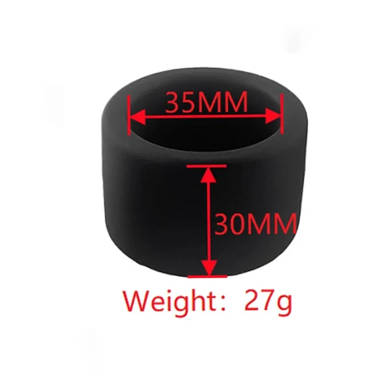 Male Silicone penis lock cock Ring bondage Erection Delay Ejaculation Reusable Enlargement ball stretcher BDSM Sex Toy for Men