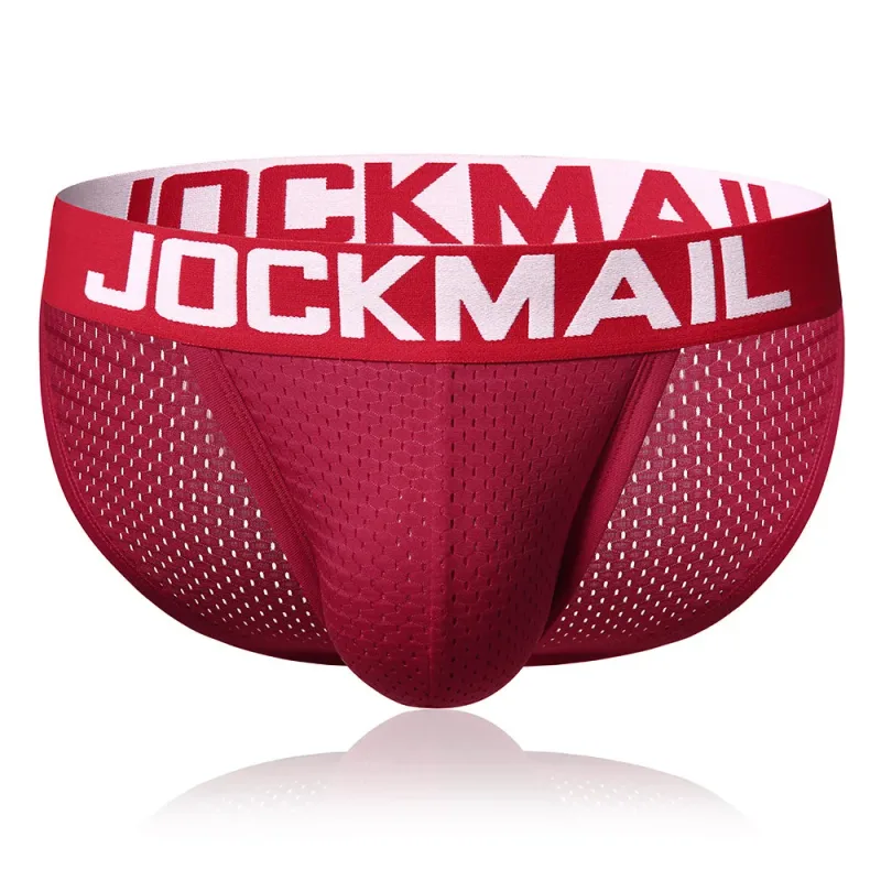 Ropa interior Sexy para Hombre, Tanga para Hombre, ropa interior Gay de malla, Bikini, Calzoncillos para Hombre, pantalones cortos deslizantes, bragas masculinas, suspensorio transpirable