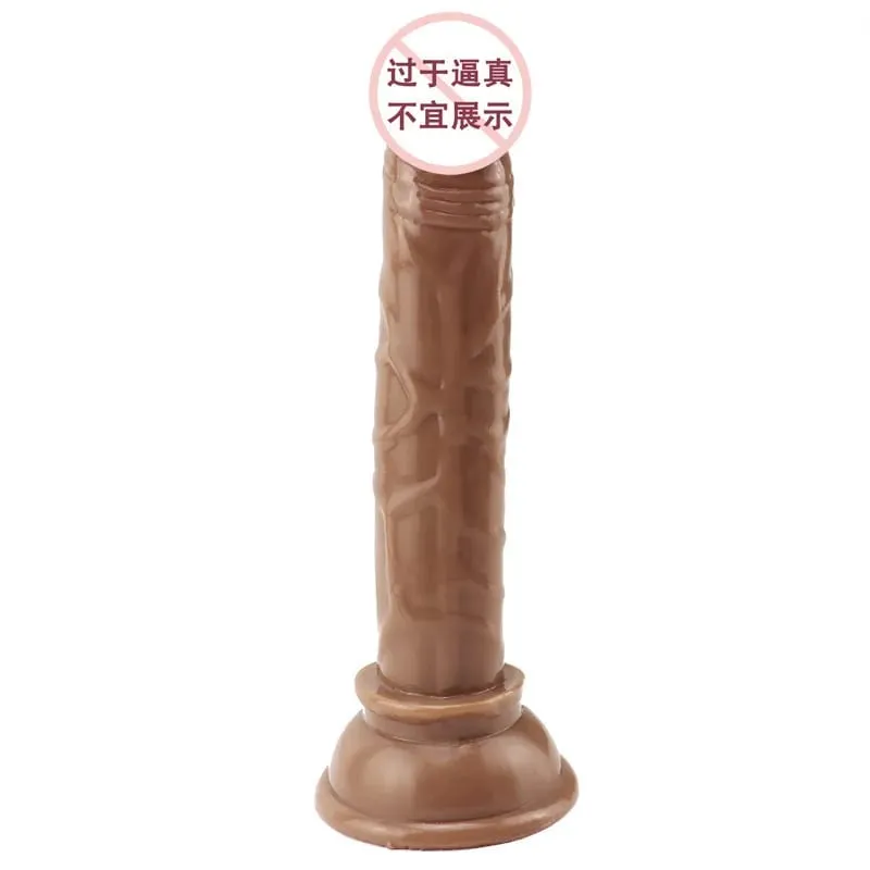 Erotic Soft Jelly Dildo Anal Butt Plug Realistic Penis Strong Suction Cup Dick Toy for Adult G-spot Orgasm Sex Toys for Woman — image 10