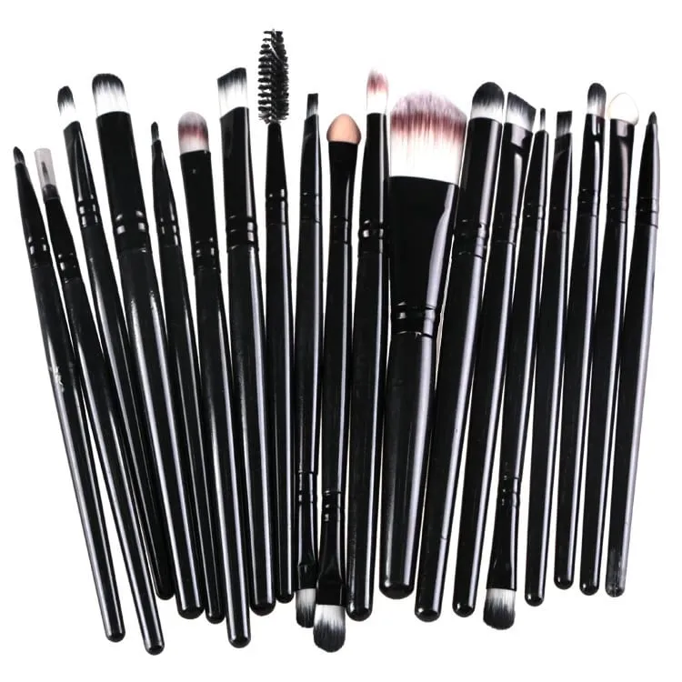 20Pcs Makeup Brush Set Cosmetic Powder Eye Shadow Eyeliner Foundation Blush Blend Beauty Woman Makeup Brushes Maquiagem