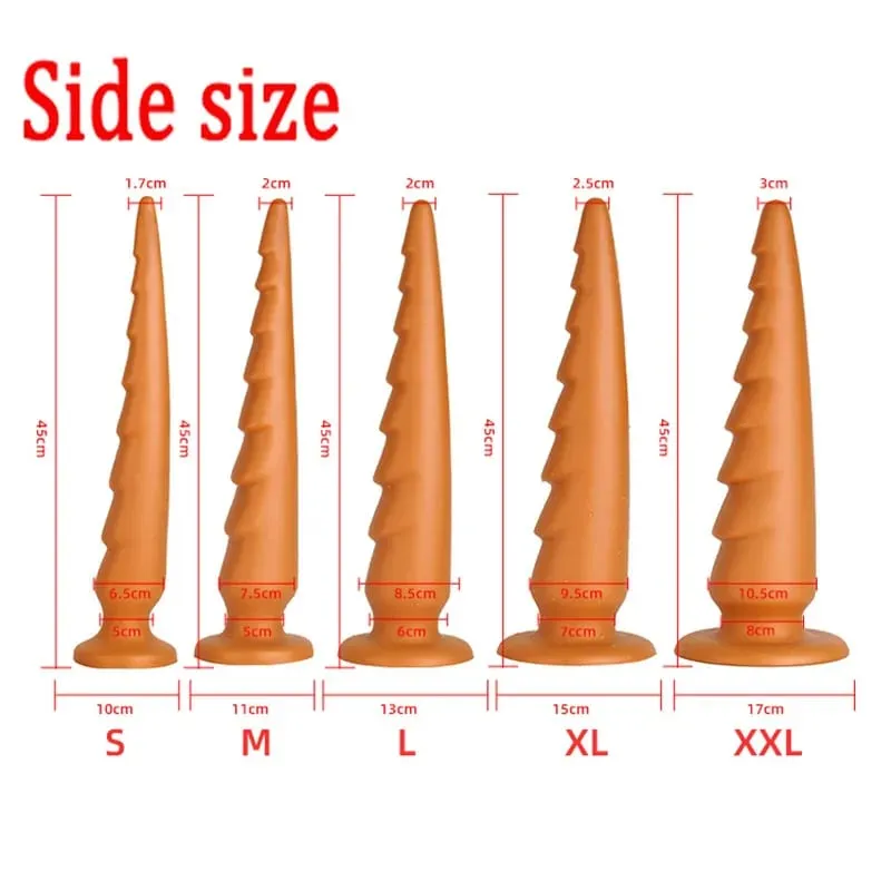 Silicone Huge Anal Plug Long Big Butt Plug With Suction Cup Anal Sex Toys Vaginal Anus Expansion Erotic Products For Men Women