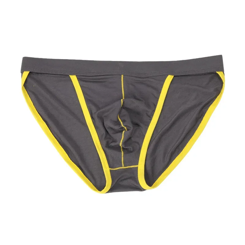4pcs Male Underwear Bulges Knickers Triangular Underwear EU Man Solid Underpants Plus Size Modal Cotton Slip Male Panties 1802