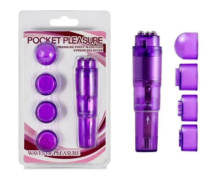 Mini AV Wand vibrator sex toy Pocket Rocket adult product massager for sex