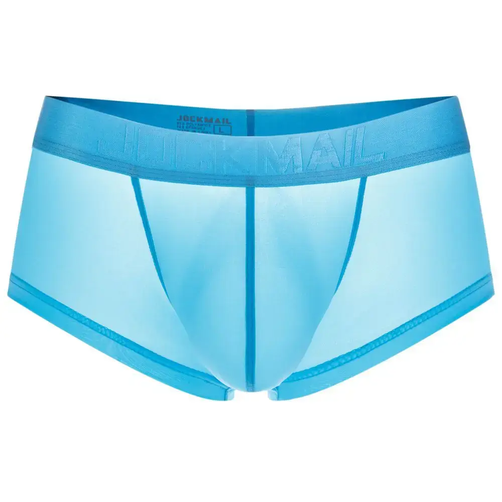 Jockmail Mens Panties Sexy Boxer Translucent Seamless Hombre Ice Silk Calcinhas New Brazilian Underwear Funny Lenceria De Hombre — image 27