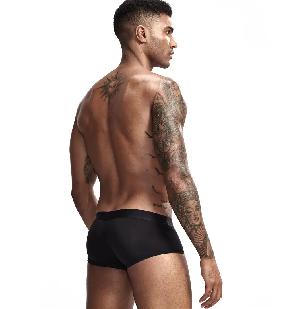 Jockmail Mens Panties Sexy Boxer Translucent Seamless Hombre Ice Silk Calcinhas New Brazilian Underwear Funny Lenceria De Hombre — image 13