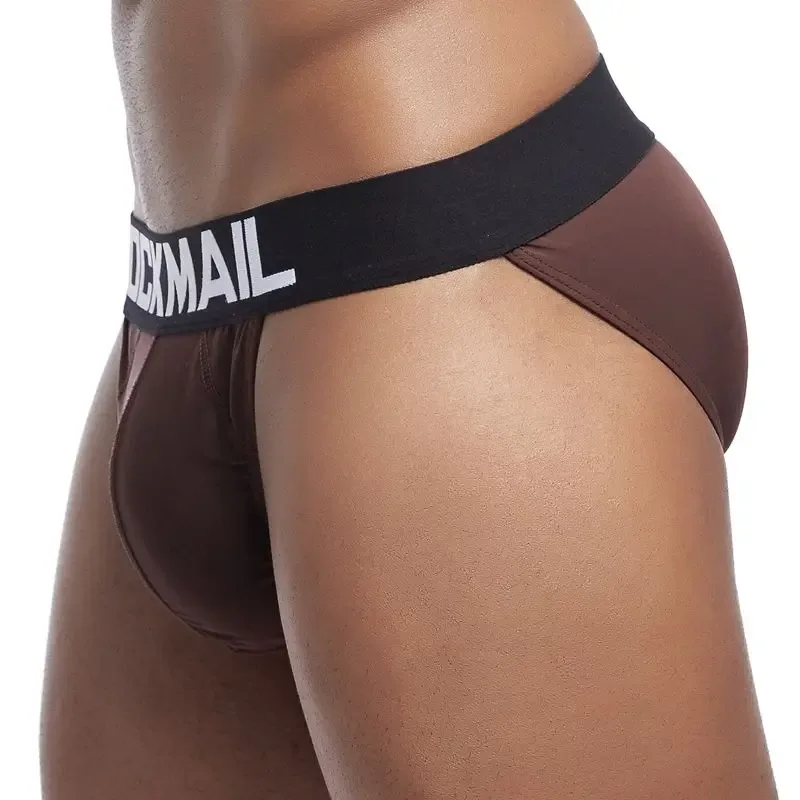Ropa interior Sexy para Hombre, Tanga para Hombre, ropa interior Gay de malla, Bikini, Calzoncillos para Hombre, pantalones cortos deslizantes, bragas masculinas, suspensorio transpirable