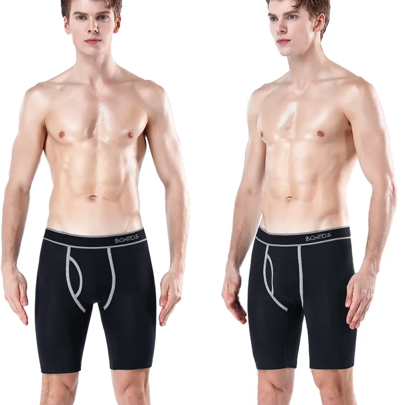 Long Boxer For Men Underwear High Quality Cotton Men's Panties Man Underpants Boxershorts Shorts Sexy