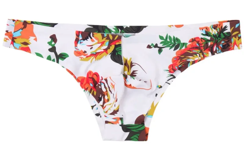 Men Sexy Style Smooth Soft Printed Underwear Men's Thin Underpants Man Low Waist Bikini Ice Silk Briefs Seamless Underwear 817 — image 22