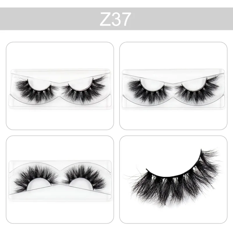 Makeup Lashes 3D Mink Eyelashes Wispy Volume False Lashes Dramatic Lash Natural Fuffy Lashes Full Finish Glamorous Eye