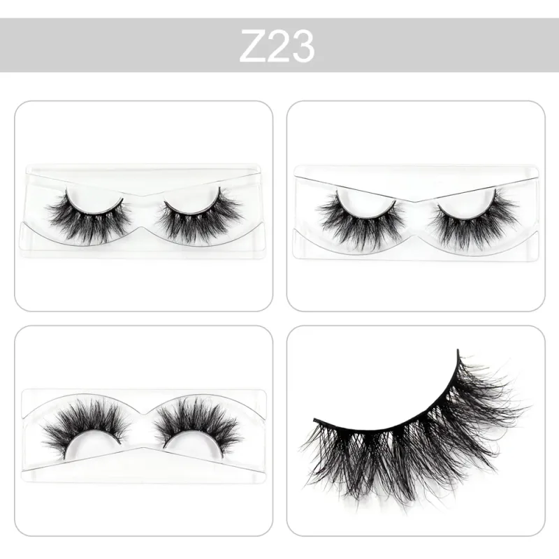 Makeup Lashes 3D Mink Eyelashes Wispy Volume False Lashes Dramatic Lash Natural Fuffy Lashes Full Finish Glamorous Eye