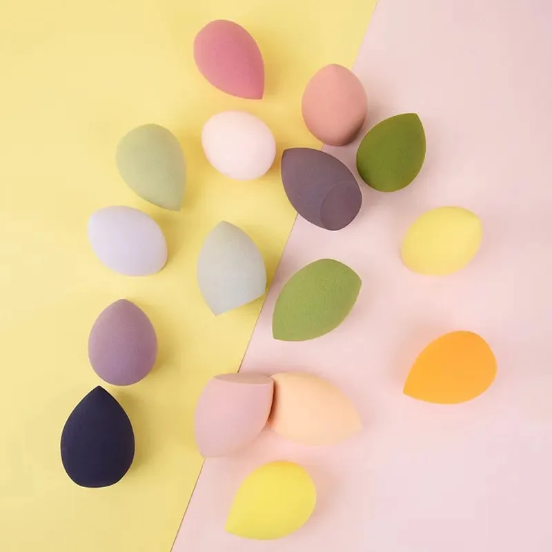 4pcs/bag Fashion Make up Blender Cosmetic Puff Makeup Sponge Foundation Powder Sponge Beauty Tool Makeup Tool Accessories — image 2