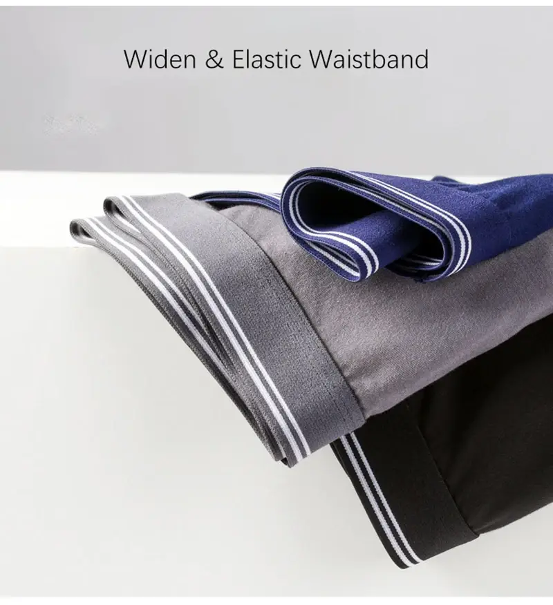 Plus size masculino sexy separado pênis bolso boxer shorts respirável roupa interior masculina calcinha modal masculino elefante nariz cuecas 3256802927192475