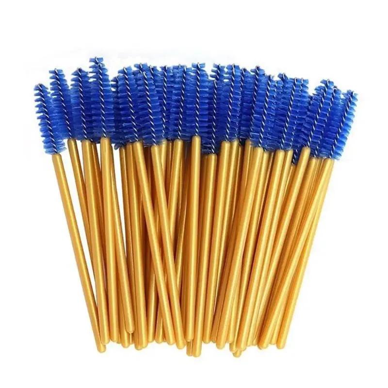50Pcs Eyelash Brushes Makeup Brushes Disposable Mascara Wands Applicator Multicolors Eye Lashes Cosmetic Brush Makeup Tools