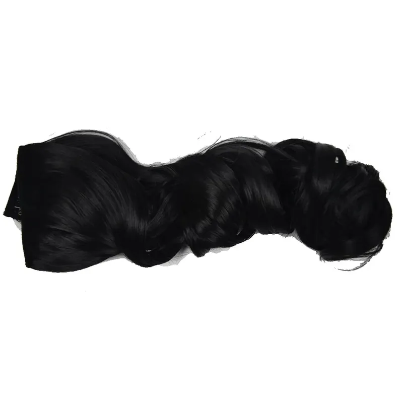Synthetic Hair Fiber Heat Resistant 120gr Wavy 5 clips clip in Hair Extensions 5002