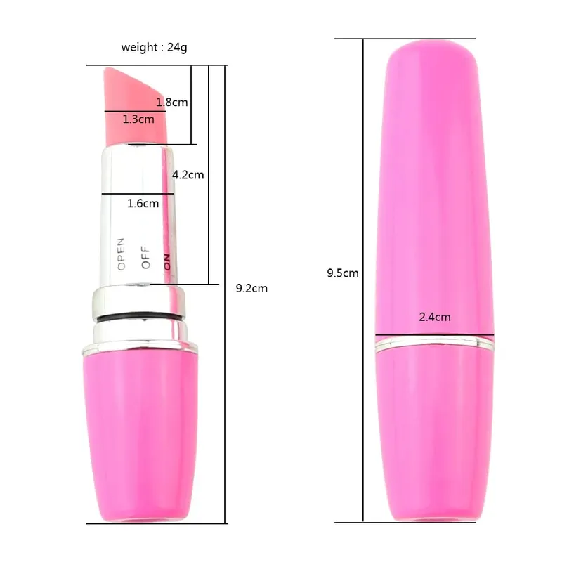 Lipsticks Magic Stick Vibrators Mini Vibrator Stick Vibrating Lipsticks Sex Toys Massage Tool Sex Toys Women Clitoris Stimulator